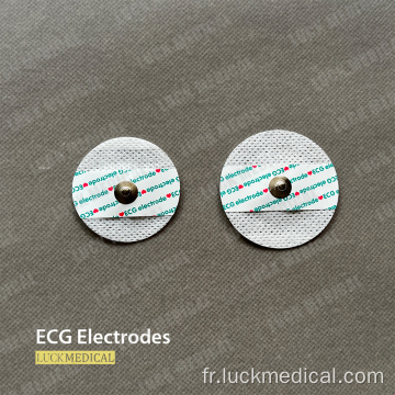 Patch d&#39;électrode ECG jetable médical